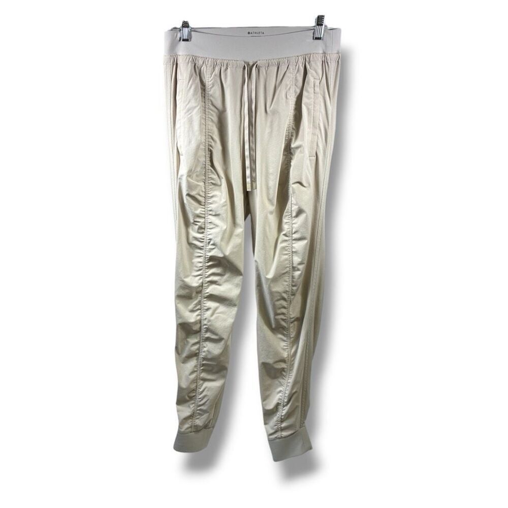 Athleta Attitude II Pant in Ivory Size 10 T